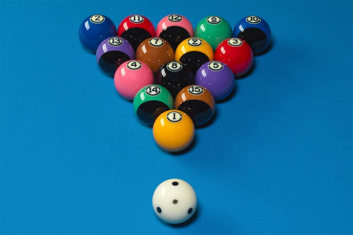 BILIYARD Pool Balls Set 2-1/4 Billiard Table Balls Regulation