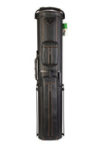 ASKA Hard 3x5 Pool Cue Case, Holds Up to 3 Butts and 5 Shafts, 3B5S Black, C35P01