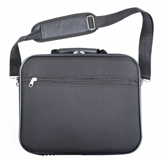 ASKA Pool Billiard Ball Travel / Storage Case, front view with strap. PBC1