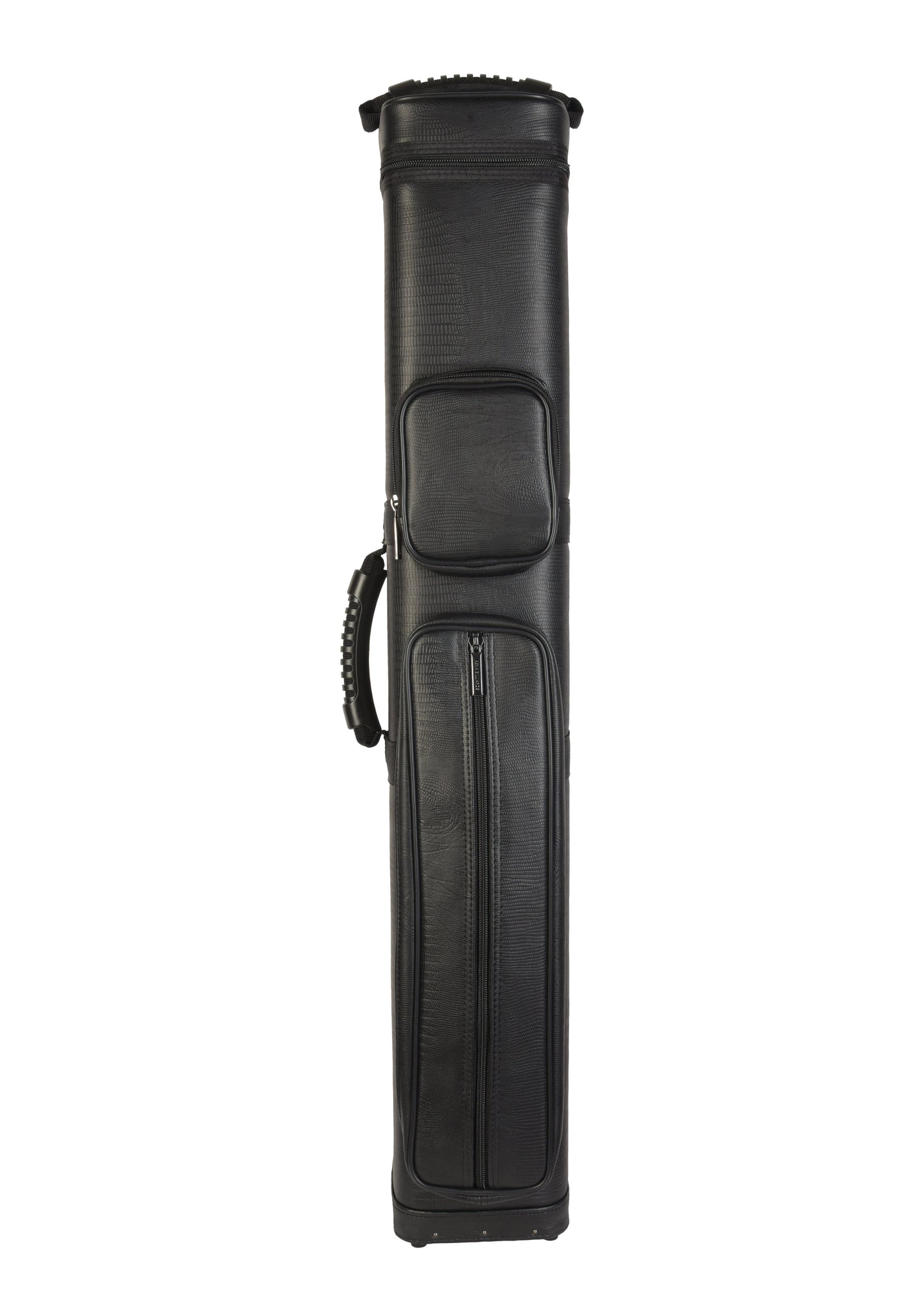 ASKA Hard 4x8 Pool Cue Case, C48, black, front view