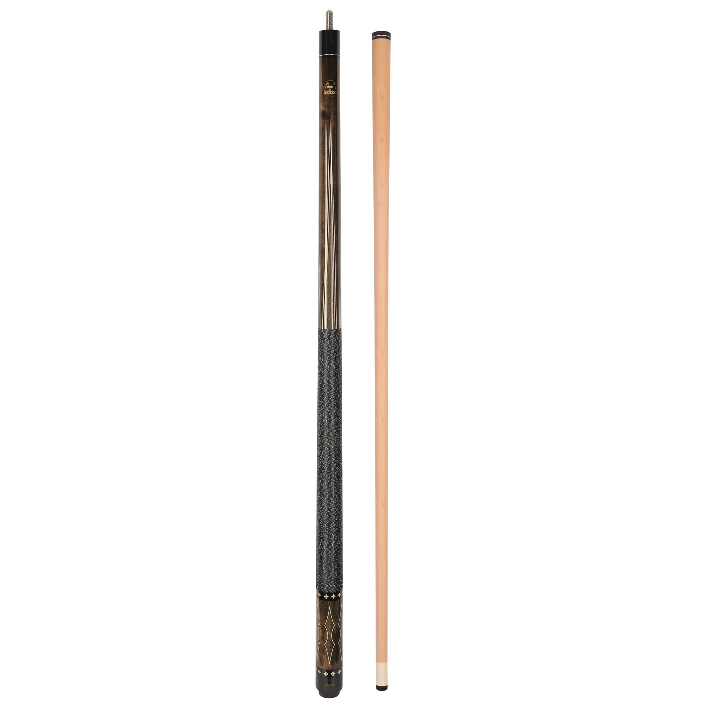 ASKA L22 Smoke Pool Cue | 58", Decal Design, 13mm Tip, Nylon Wrap — view 2