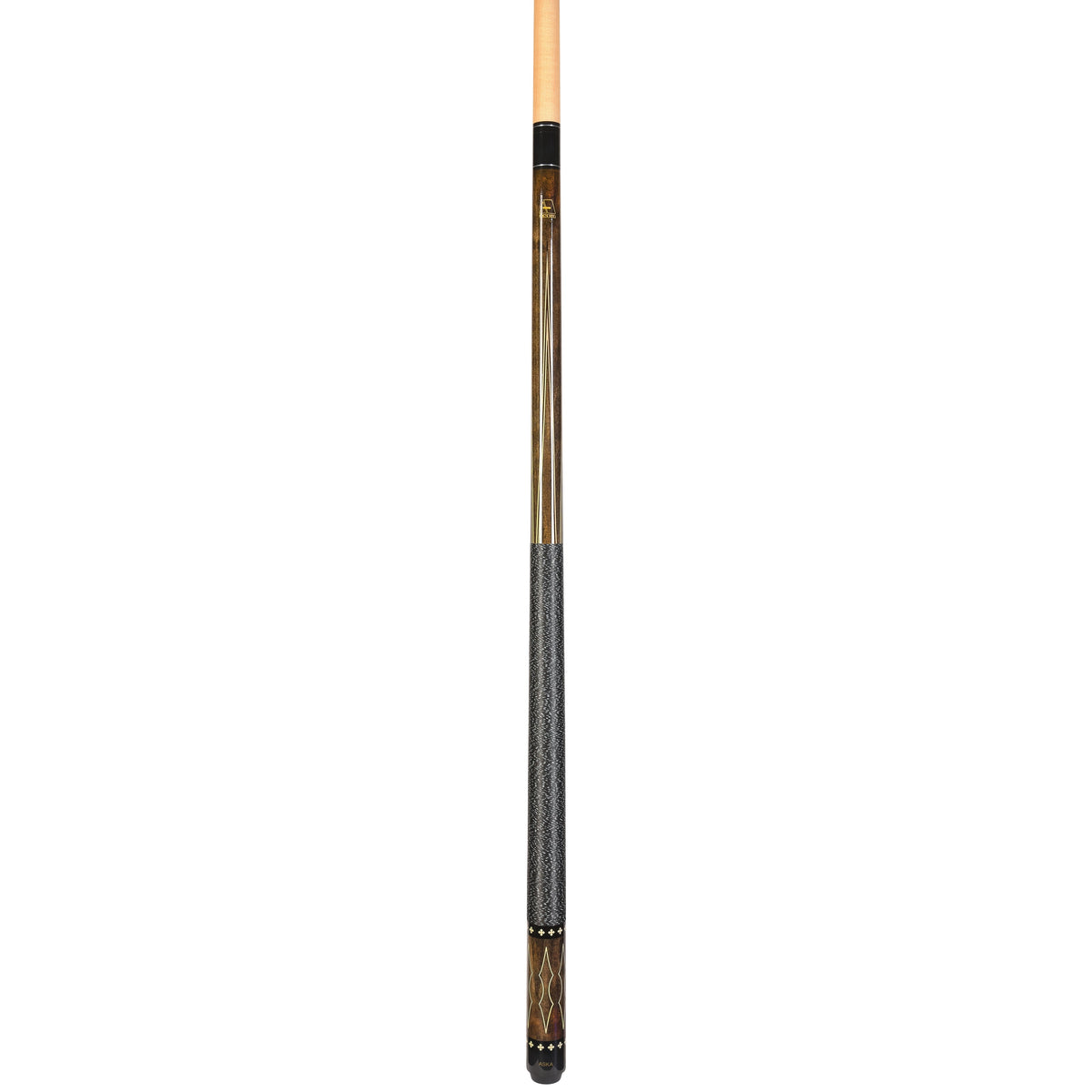 ASKA L22 Smoke Pool Cue | 58", Decal Design, 13mm Tip, Nylon Wrap — view 3