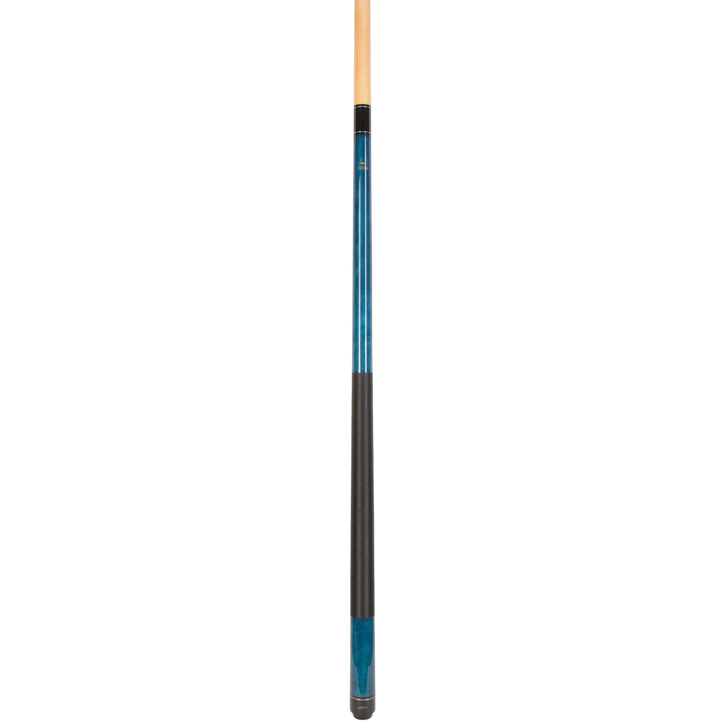 ASKA LEC Blue Pool Cue | 58", 13mm Leather Tip, Nylon Wrap — view 3