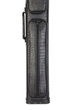 ASKA Hard/Soft inside 3x5 Pool Cue Case, Holds Up to 3 Butts and 5 Shafts, 3B5S Black, C35S