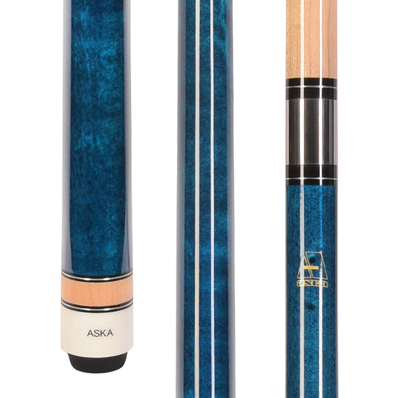 ASKA Billiards Pool Cue L3 Blue, L3BLU