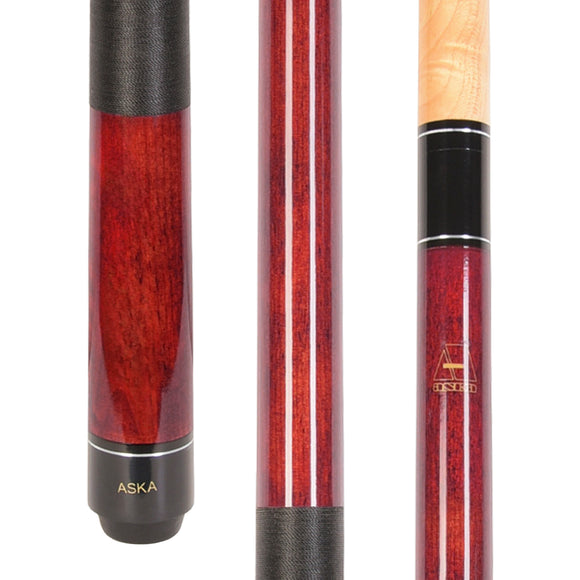 ASKA Billiards LEC Pool Cue Stick, Choice of Colors/Weights
