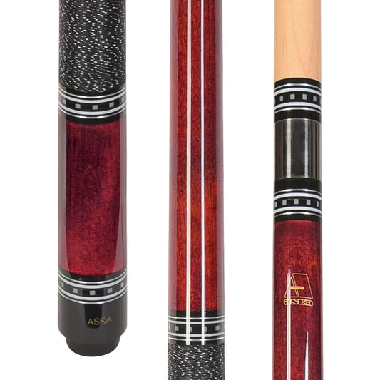ASKA Pool Cue L9 Red, L9RD