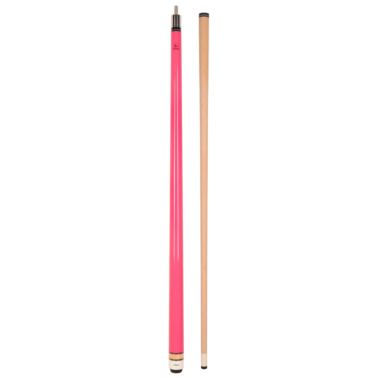ASKA L3 Billiard Pool Cue Stick, Pink | Hard Rock Maple Shaft, 13mm Hard Tip, 18–21 oz