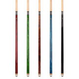 Set of 5 ASKA L3 Billiard Pool Cues, Hard Rock Canadian Maple, Mixed Weights