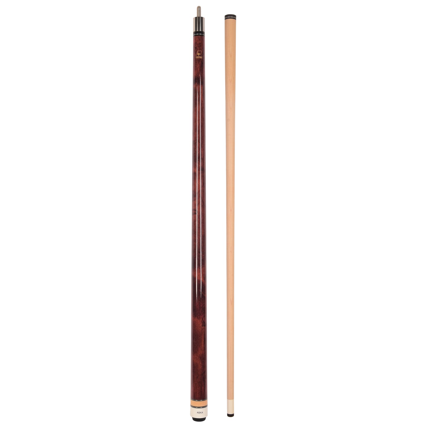 ASKA L3 Billiard Pool Cue Stick, Mahogany | Hard Rock Maple Shaft, 13mm Hard Tip, 18–21 oz
