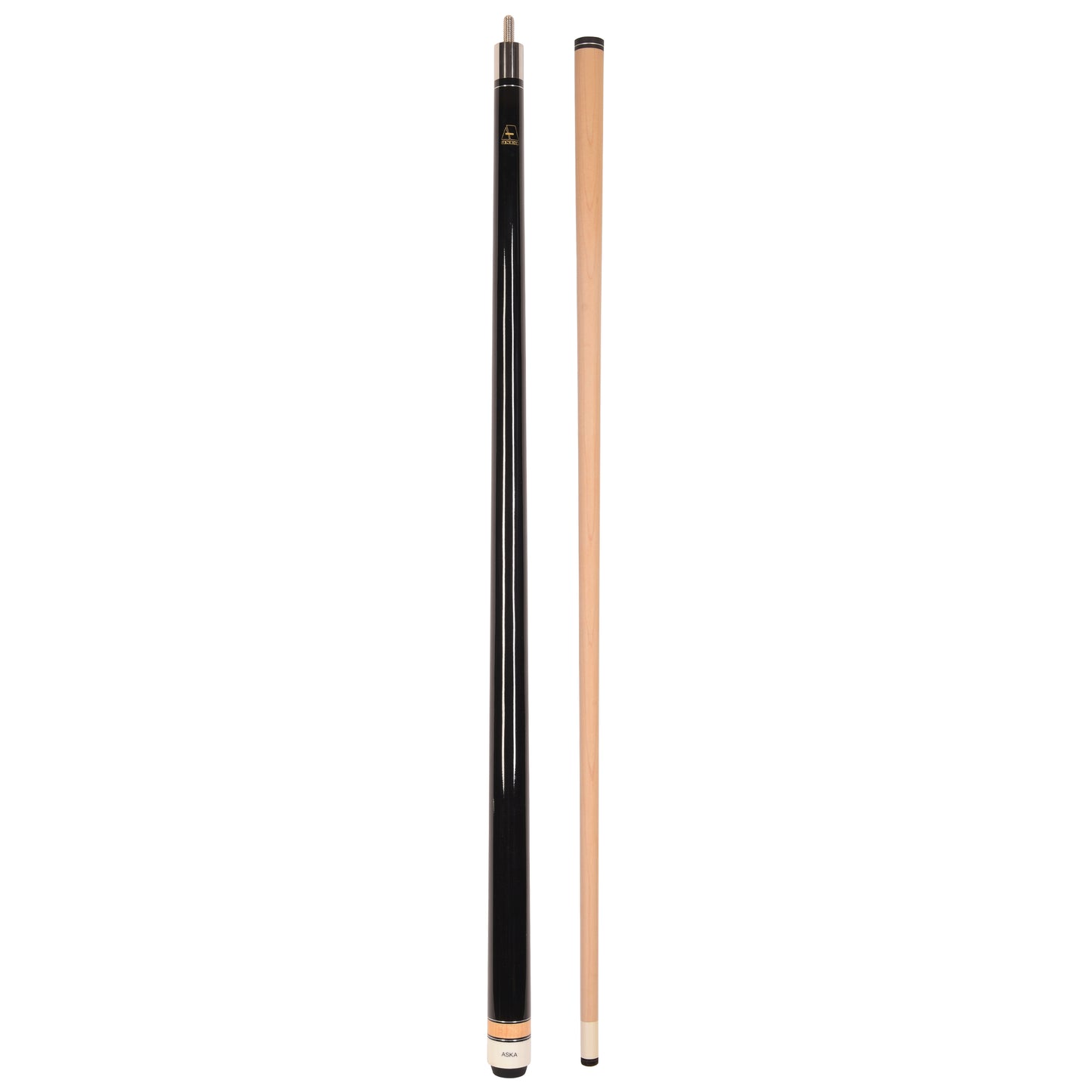 ASKA L3 Billiard Pool Cue Stick, Black | Hard Rock Maple Shaft, 13mm Hard Tip, 18–21 oz