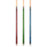 Set of 3 ASKA L3 Billiard Pool Cues, Hard Rock Canadian Maple, Mixed Weights