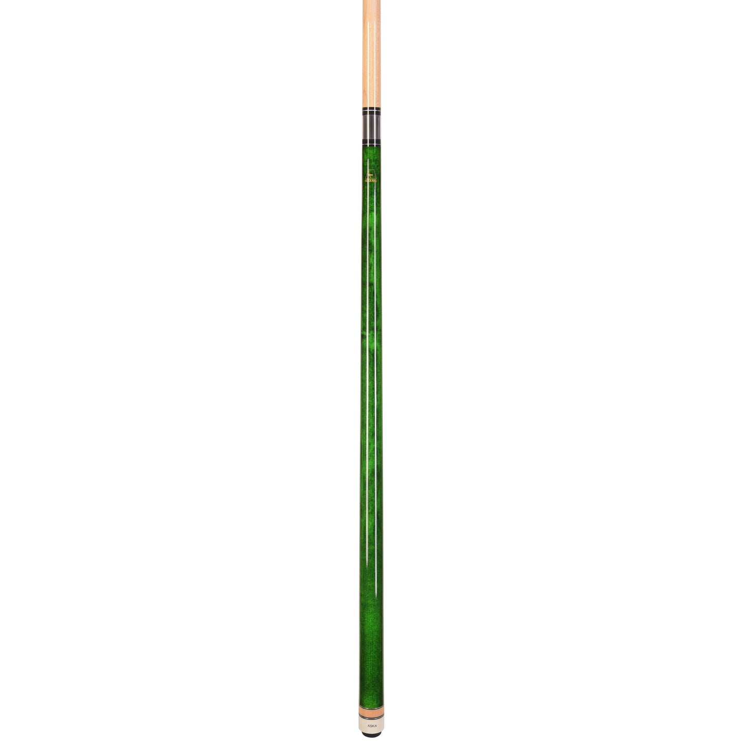 ASKA L3 Billiard Pool Cue Stick, Green | Hard Rock Maple Shaft, 13mm Hard Tip, 18–21 oz