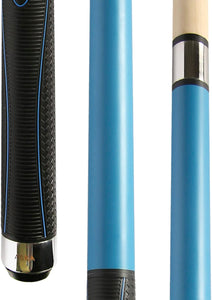 ASKA 28-Ounce Heavy Hitter Jump Break Cue Stick 3pc Cue Blue (JBCH28BSW)