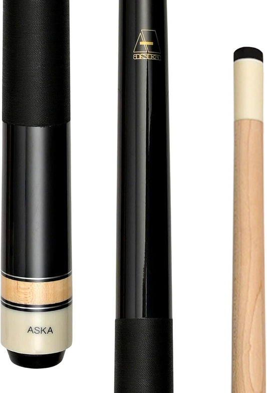 ASKA Pool Cue LCS36 Black, 36" Stick,