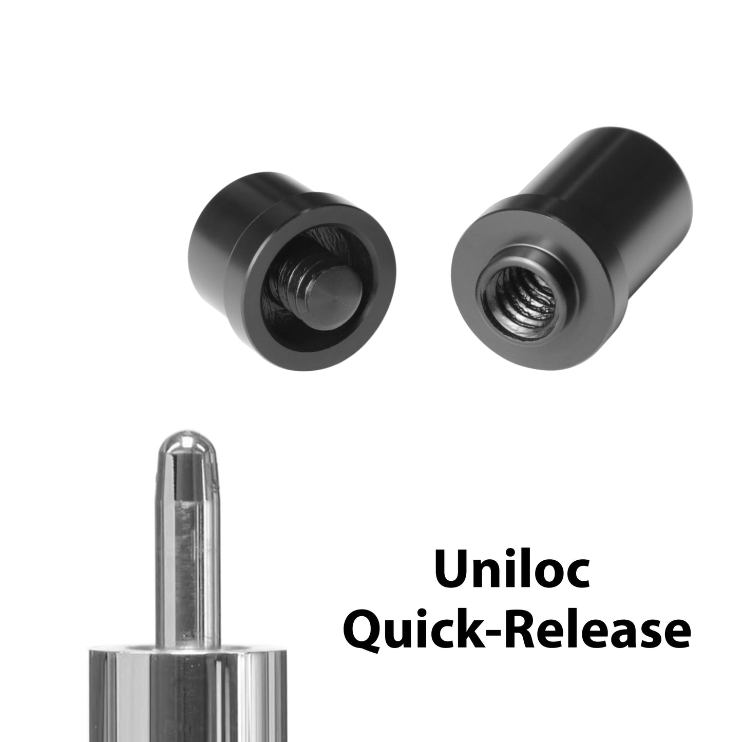 Joint Protectors for Pool Cue, thread type Uniloc Quick Release
