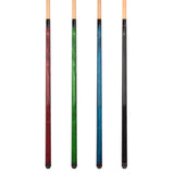 Set of 4 Aska Billiard Pool Cues LECN4, Mixed Weights