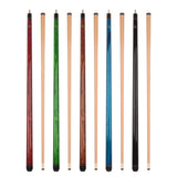 Set of 5 Aska Billiard Pool Cues LECN5, Mixed Weights