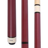 25-Ounce Heavy Hit Matte Red Jump Break Cue Stick Aska JBC, Jump/Break Cue. 14-mm Tip, Hard Rock Canadian Maple Shaft