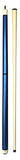 25-Ounce Heavy Hit Matte Blue Jump Break Cue Stick Aska JBC, Jump/Break Cue. 14-mm Tip, Hard Rock Canadian Maple Shaft