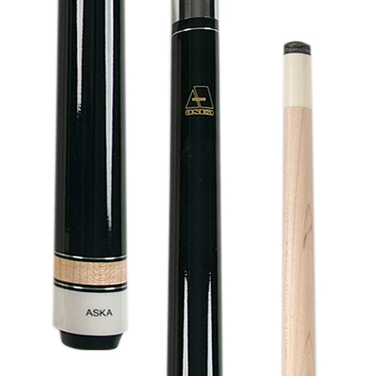 ASKA Pool Cue LCSN36 Black, 36" Stick,