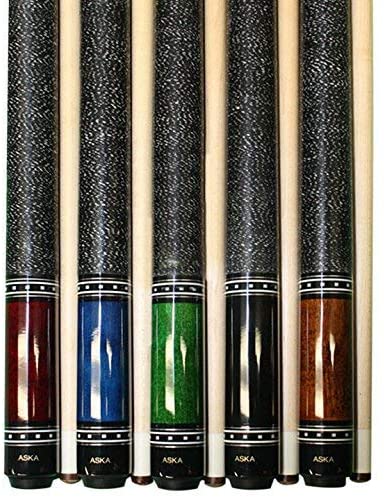 ASKA Set of 5 L9 Pool Cue Sticks 58