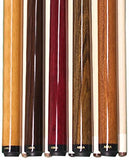 Set of 5 Aska Billiard Pool Sticks Set of 5 Aska Sneaky Pete Pool Cues,, Mixed Weights, 58 inch Long, 13mm Hard Le Pro Tip, SPS5