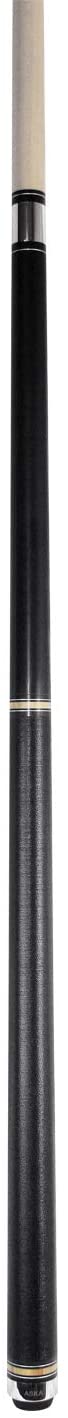 ASKA Jump Break Cue Stick 28-Ounce JBC Black 2nd Generation, 3-Piece Construction, Jump/Break Cue. 13mm Tip, Hard Rock Canadian Maple, JBCBLKGEN2