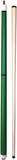 25-Ounce Heavy Hit Matte Green Jump Break Cue Stick Aska JBC, Jump/Break Cue. 14-mm Tip, Hard Rock Canadian Maple Shaft