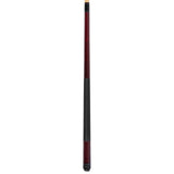 ASKA Short Billiard Pool Cue Stick Red 52" Great for Kids, Black Wrap