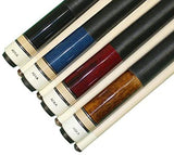 Aska Set of 4 Short Kids Pool Cue Sticks LCS, Mixed Lengths