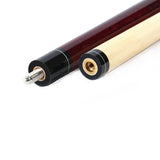 ASKA Short Billiard Pool Cue Stick Red 52" Great for Kids, Black Wrap