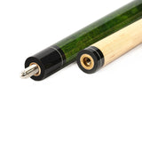 ASKA Short Billiard Pool Cue Stick Green 48" Great for Kids, Black Wrap