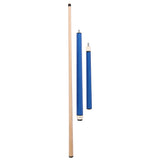 25-Ounce Heavy Hit Matte Blue Jump Break Cue Stick Aska JBC, Jump/Break Cue. 14-mm Tip, Hard Rock Canadian Maple Shaft