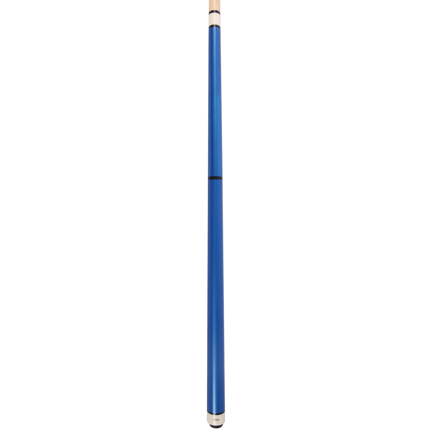 25-Ounce Heavy Hit Matte Blue Jump Break Cue Stick Aska JBC, Jump/Break Cue. 14-mm Tip, Hard Rock Canadian Maple Shaft