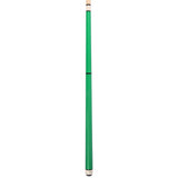 25-Ounce Heavy Hit Matte Green Jump Break Cue Stick Aska JBC, Jump/Break Cue. 14-mm Tip, Hard Rock Canadian Maple Shaft