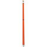 25-Ounce Heavy Hit Matte Orange Jump Break Cue Stick Aska JBC, Jump/Break Cue. 14-mm Tip, Hard Rock Canadian Maple Shaft