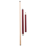 25-Ounce Heavy Hit Matte Red Jump Break Cue Stick Aska JBC, Jump/Break Cue. 14-mm Tip, Hard Rock Canadian Maple Shaft