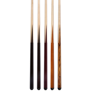 Set of 5 Aska Billiard Pool Sticks Set of 5 Aska Sneaky Pete Pool Cues,, Mixed Weights, 58 inch Long, 13mm Hard Le Pro Tip, SPS5