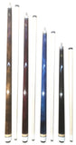 Aska Set of 4 Short Kids Pool Cue Sticks LCSN, Mixed Lengths